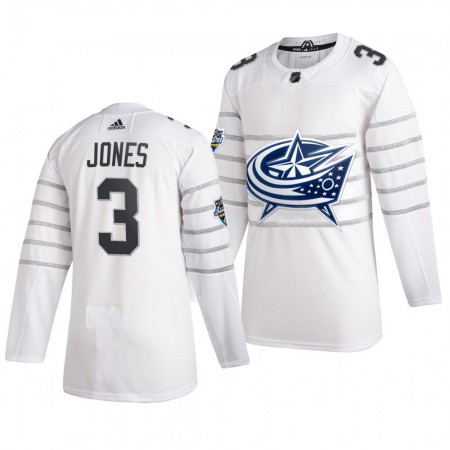 Dresovi Columbus Blue Jackets Seth Jones 3 Bijela Adidas 2020 NHL All-Star Authentic - Muške